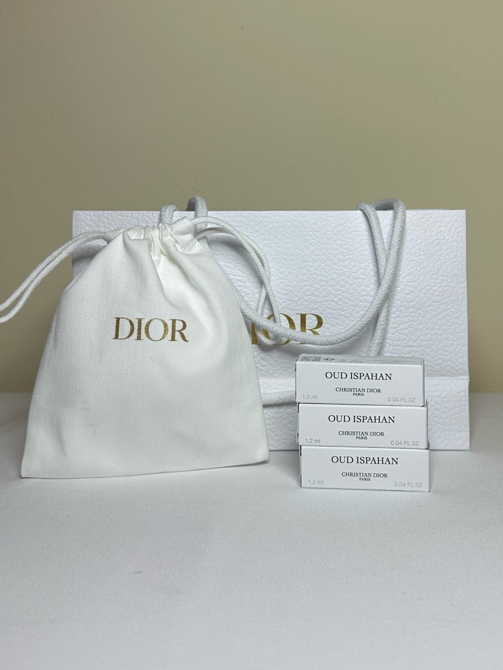 Dior Oud Ispahan Sample Set